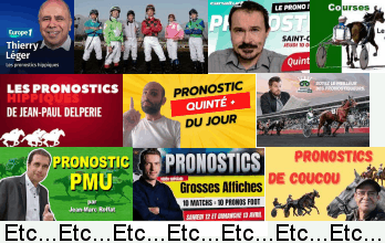 Pronostics QUINTE PMU